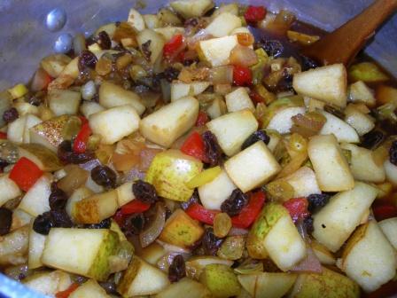 Pear chutney 017