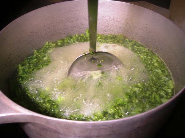 Broccoli cheese soup 016