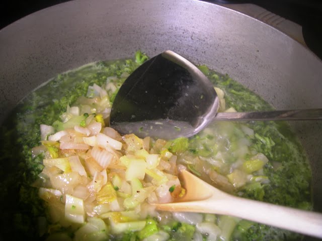 Broccoli cheese soup 018