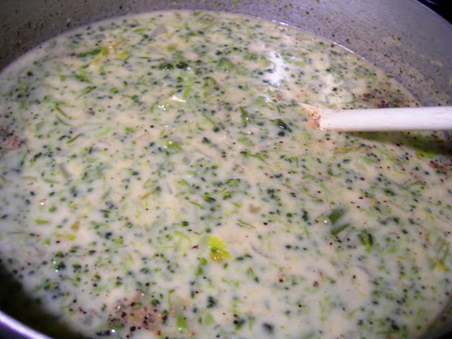 Broccoli cheese soup 025