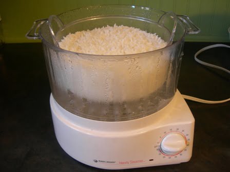 Black & Decker HS80 Handy Steamer Rice Cooker - White for sale