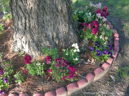 Spring wreath and flowers 023