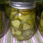 Bread and butter pickles 074