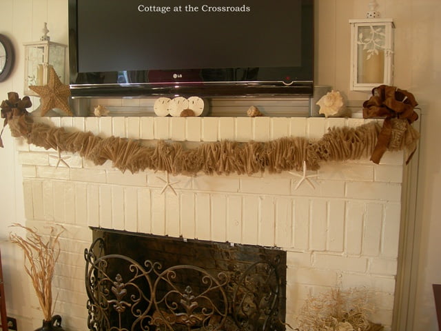 Garland Gathered Burlap SET/3