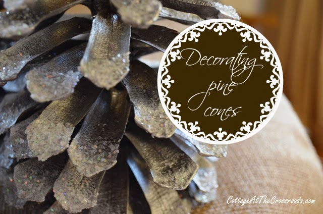 How to Make Pine Cone Christmas Trees - Cottage at the Crossroads