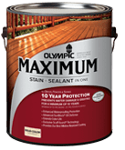 Photo of olympic maximum solid color stain