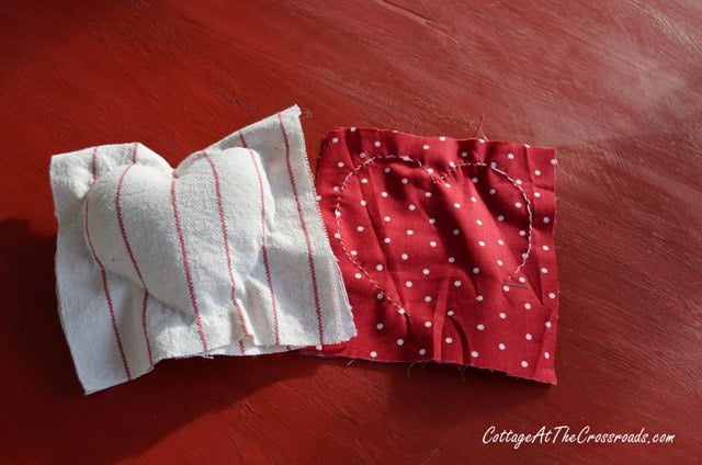 DIY XO Painted Cloth Napkins - Sarah Hearts