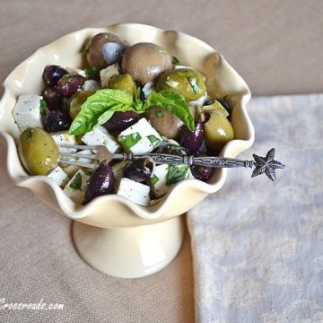 Marinated olives appetizer 011