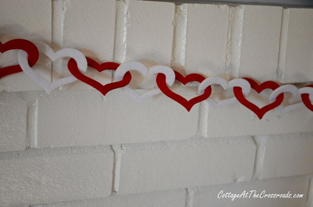 Valentine's day mantel 013