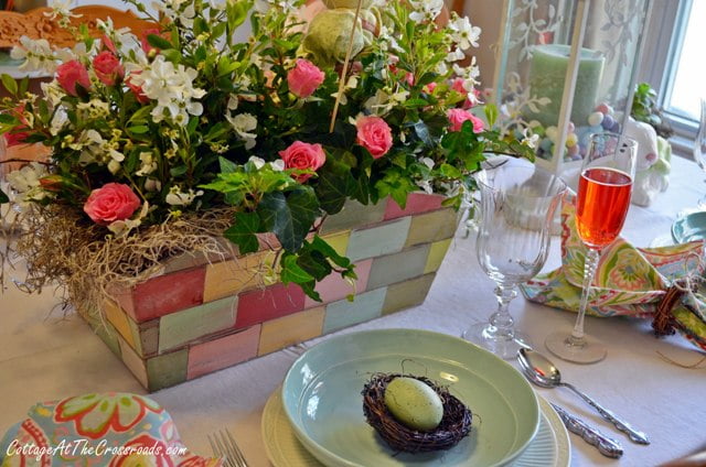 Easter tablescape 2013