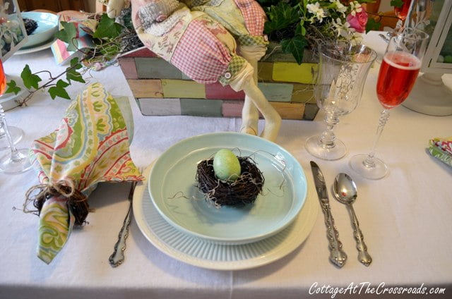 Easter tablescape 2013