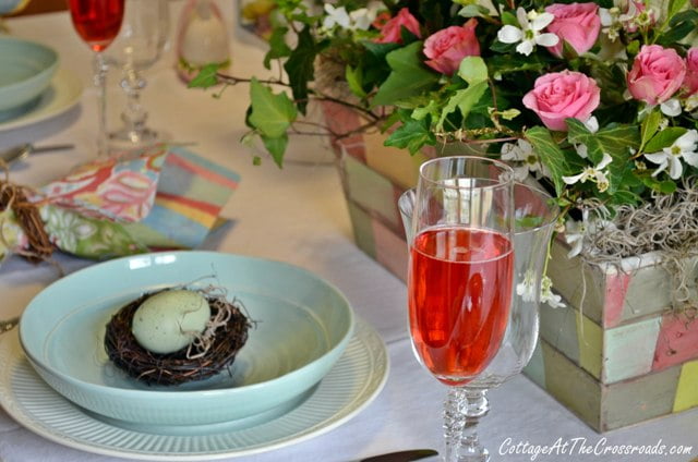 Easter tablescape 2013