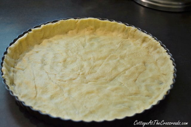 Asparagus tart