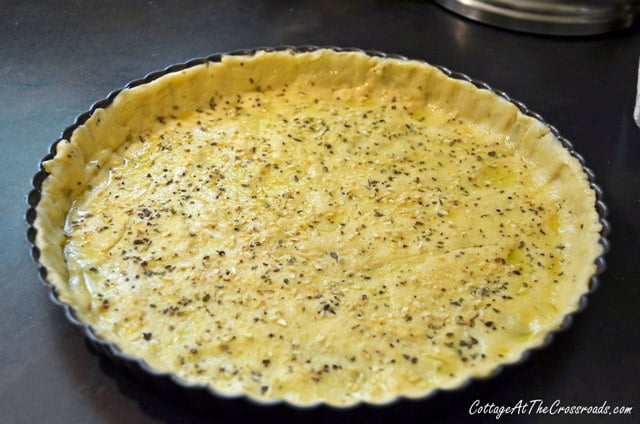 Asparagus tart