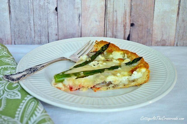 Asparagus tart