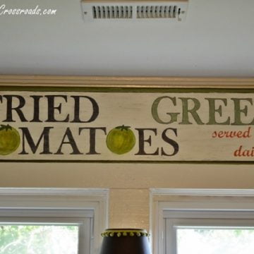 Fried green tomatoes sign 021