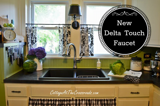 Our New Delta Touch2o Kitchen Faucet