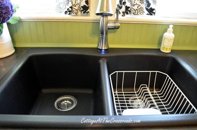 Franke black granite composite sink