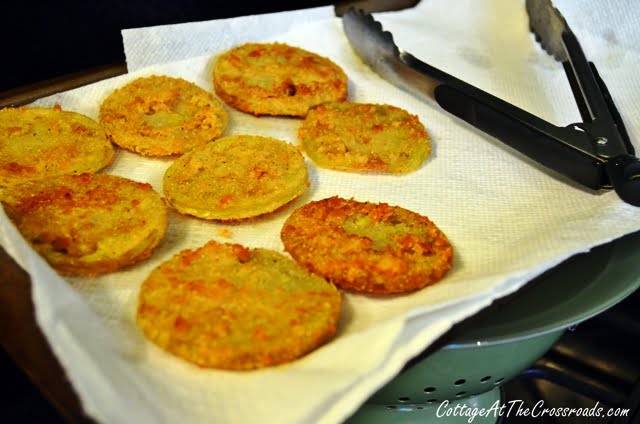 Tomates vertes frites 