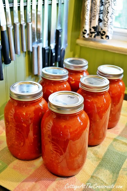 Homemade Canned Spaghetti Sauce