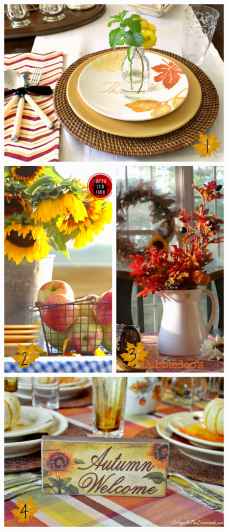 Fall tablescapes