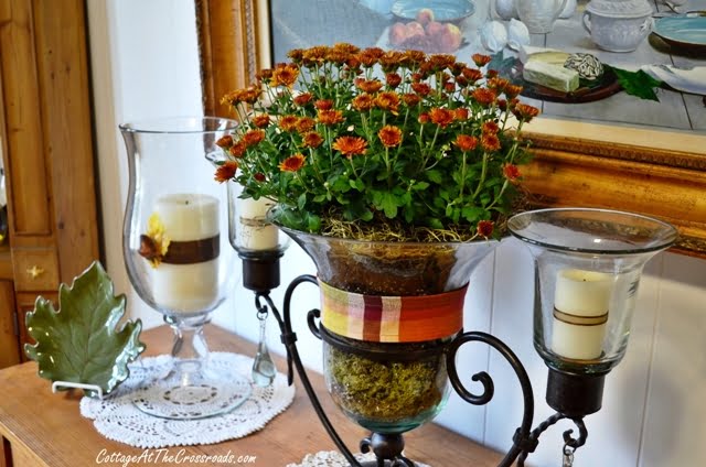 Fall tablescape-autumn welcome