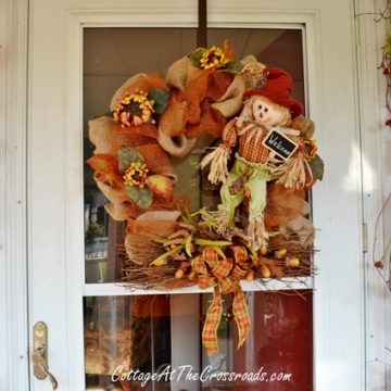 Scarecrows on the fall porch 129