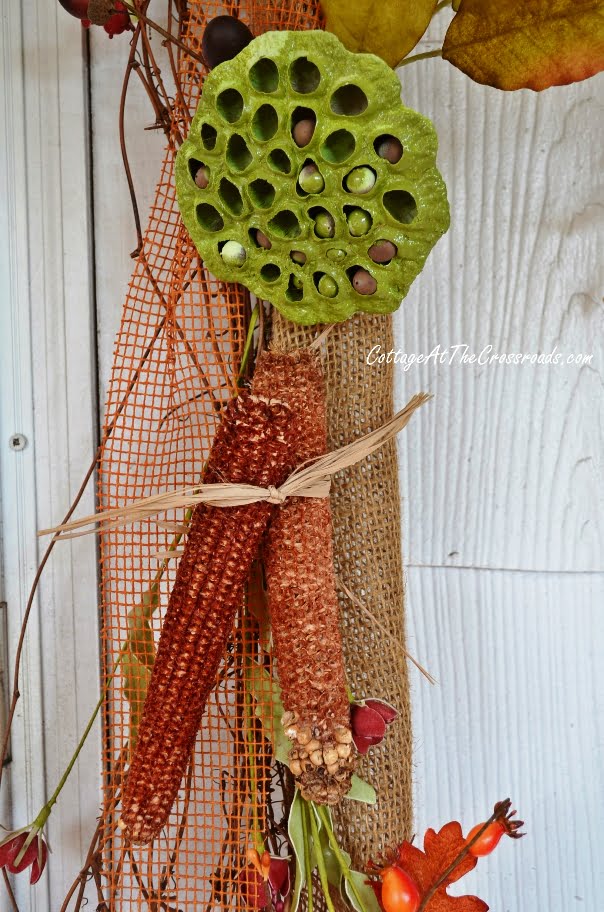 Scarecrows on our fall porch