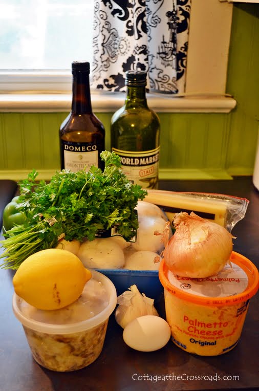 Crab stuffed mushrooms