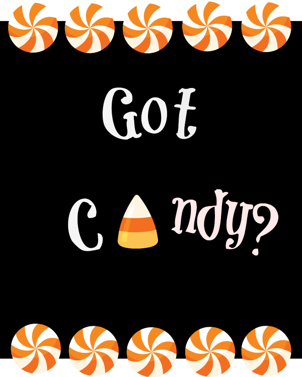 Got candy free printable