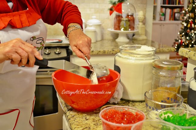 Fruitcake cookies from cottage at the crossroads