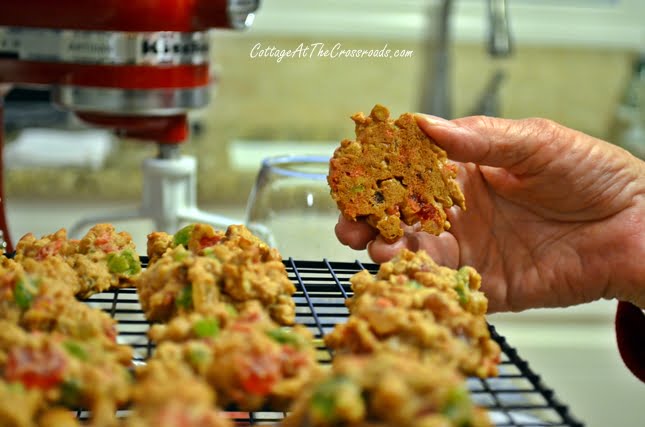 Fruitcake cookies