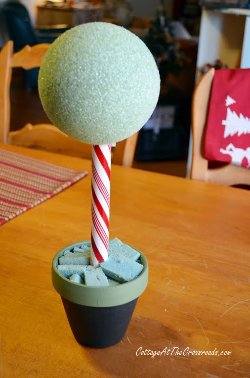 How to make a gumball topiary | cottage at the crossroads