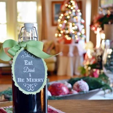 Homemade cinnamon coffee liqueur | cottage at the crossroads