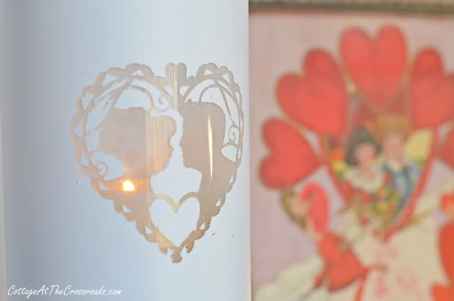 Dollar store glass candleholder | cottage at the crossroads