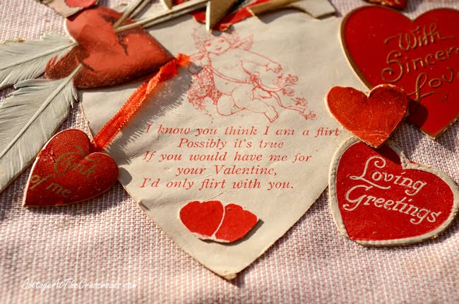 Vintage valentine | cottage at the crossroads