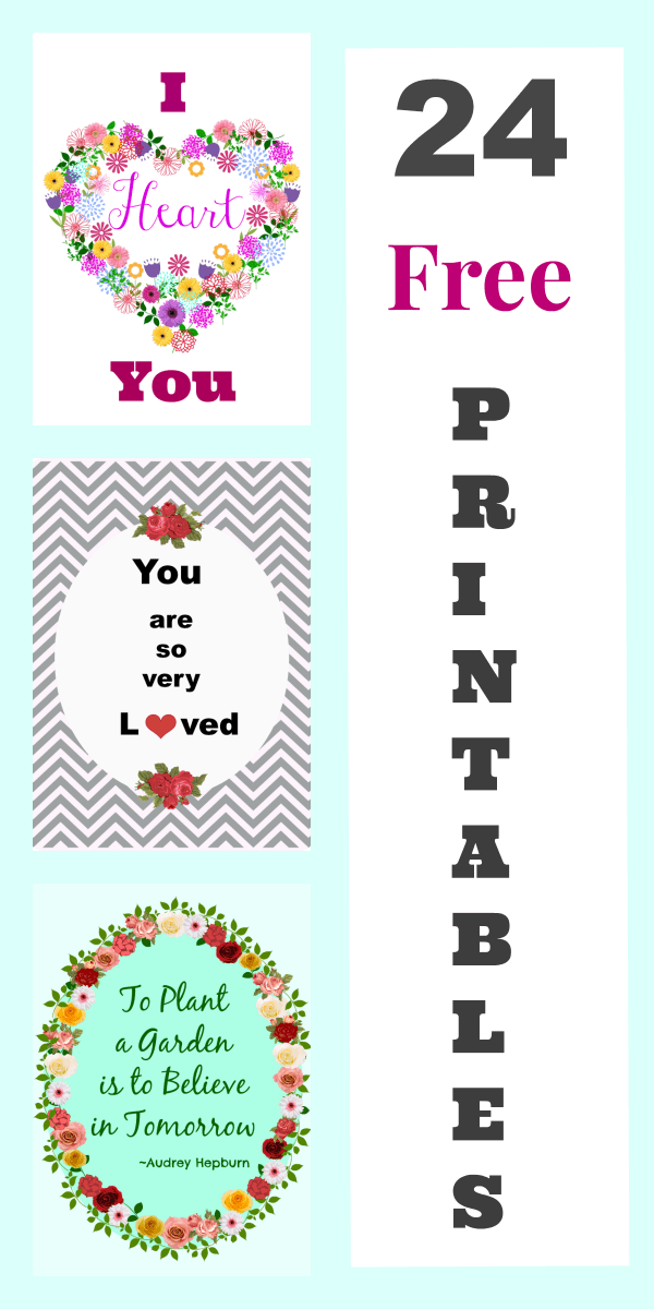 24 free printables | cottage at the crossroads