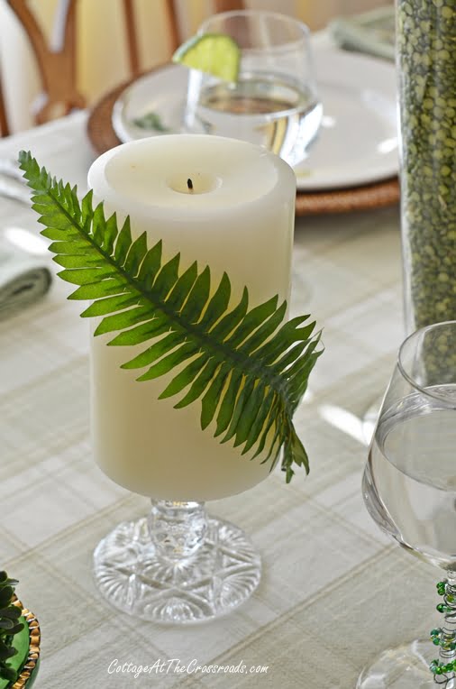 Adding green to your table | cottage at the crossroads