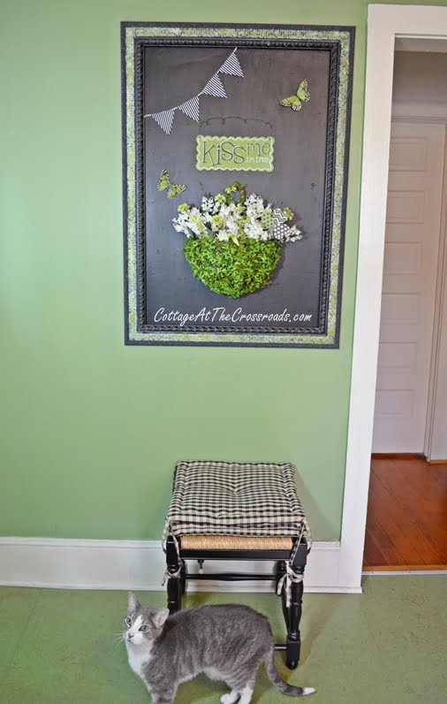 St. Patrick's day kitchen chalkboard | cottage at the crossroads