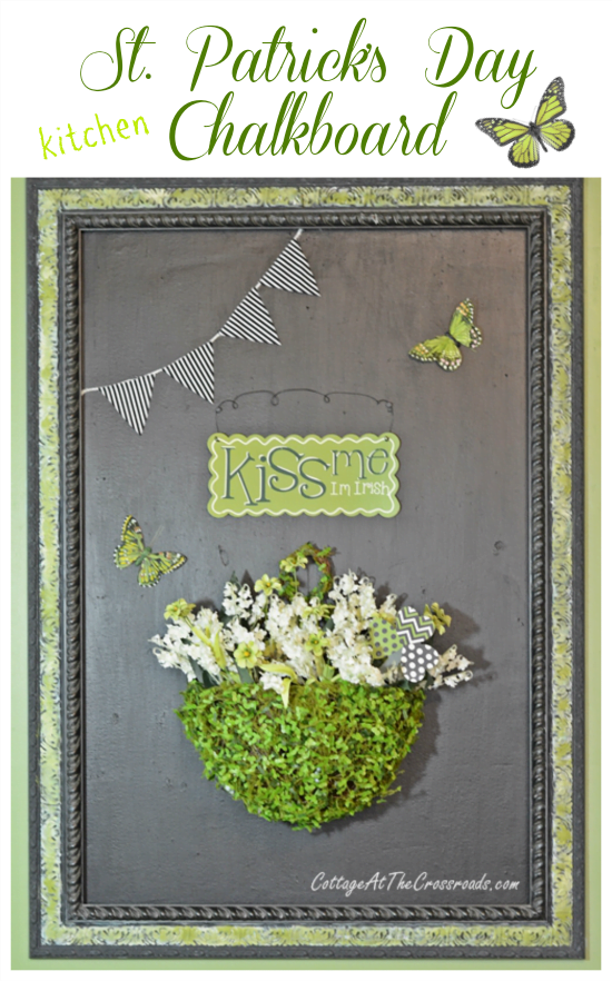 St. Patrick's day kitchen chalkboard | cottage at the crossroads