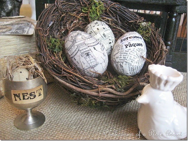 Easter-egg-ideas by cottage at the crossroads