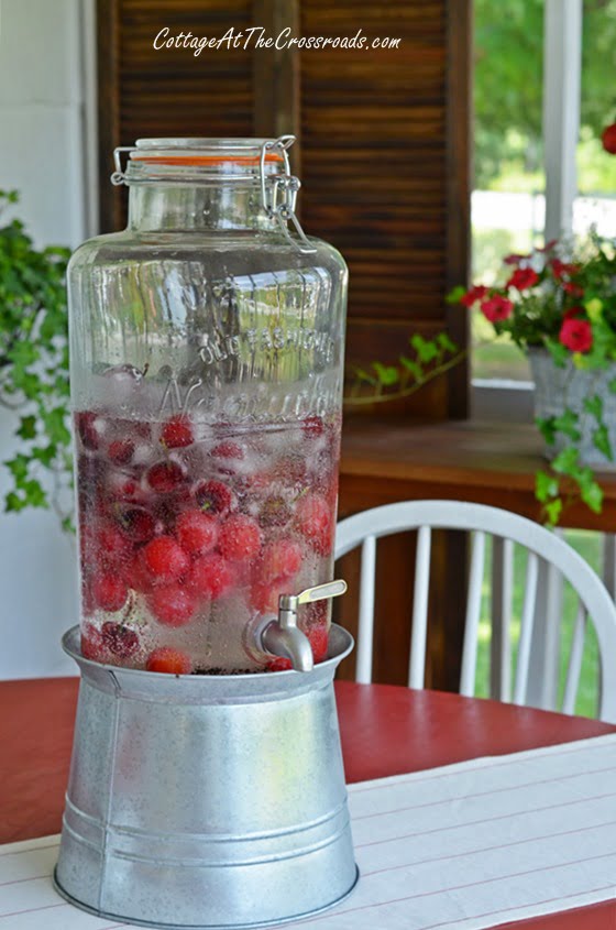 Summer porch | cottage at the crossroads