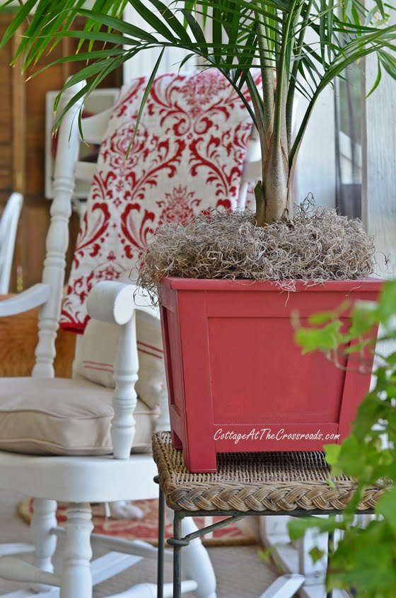 Summer porch | cottage at the crossroads