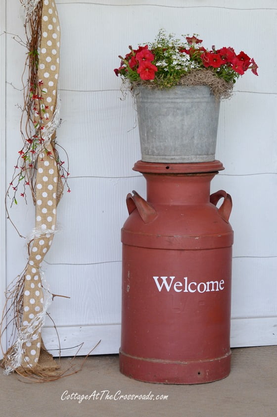 Summer porch | cottage at the crossroads