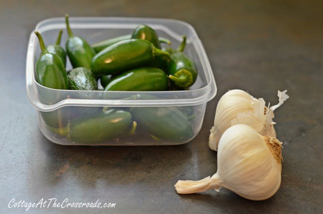 Homemade spicy pickled okra | cottage at the crossroads