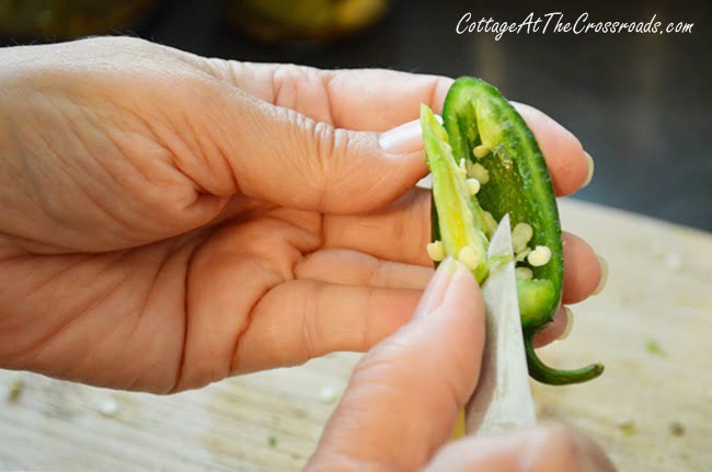 Sausage and cheese stuffed jalapeno peppers | cottage at the crossroads