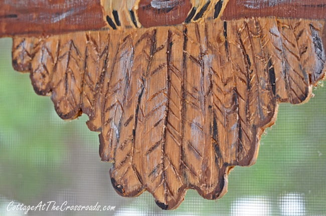 Using a dremel to create a wooden owl | cottage at the crossroads