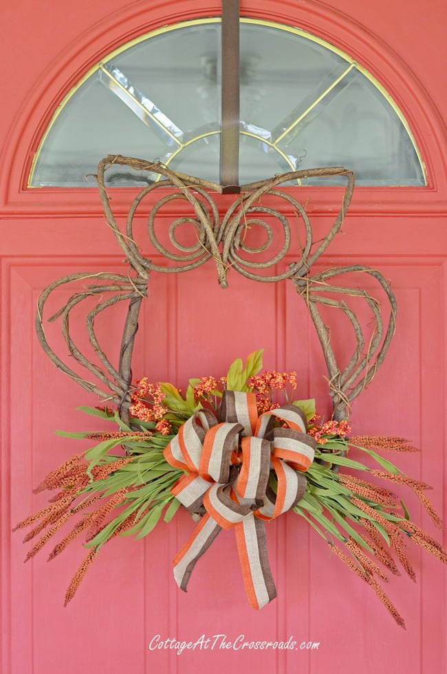 Owl wreath | cottage at the crossroads