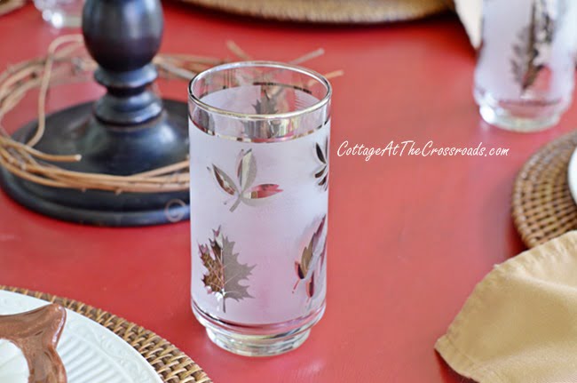 Vintage glasses | cottage at the crossroads