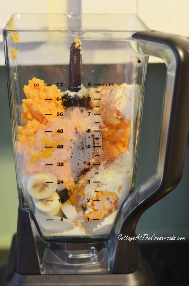 Sweet potato pie smoothie